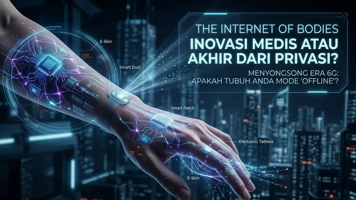 Menyongsong 6G dan Internet of Bodies: Peluang Inovasi Medis, Tantangan Privasi dan Etika