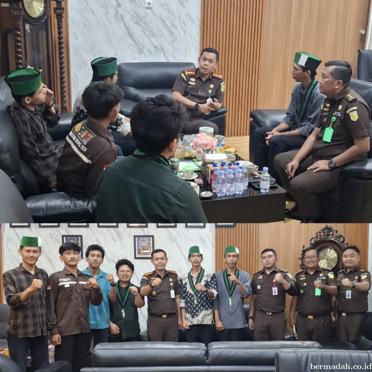 HMI Korkom Pelalawan Audiensi ke Kejari, Dorong Transparansi Penanganan Kasus Z-Park