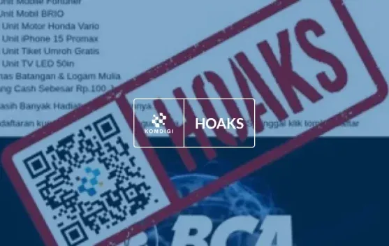 Tautan Pendaftaran “Gebyar BCA” April 2026 Disebut Hoaks, Warga Diminta Waspada Phishing
