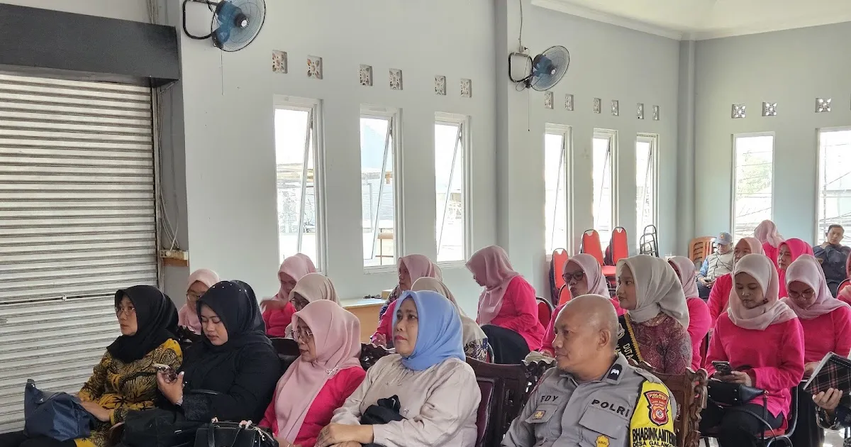 Bhabinkamtibmas Desa Galanggang Ikuti Rembuk Stunting, Dorong Kolaborasi Pencegahan di Tingkat Desa