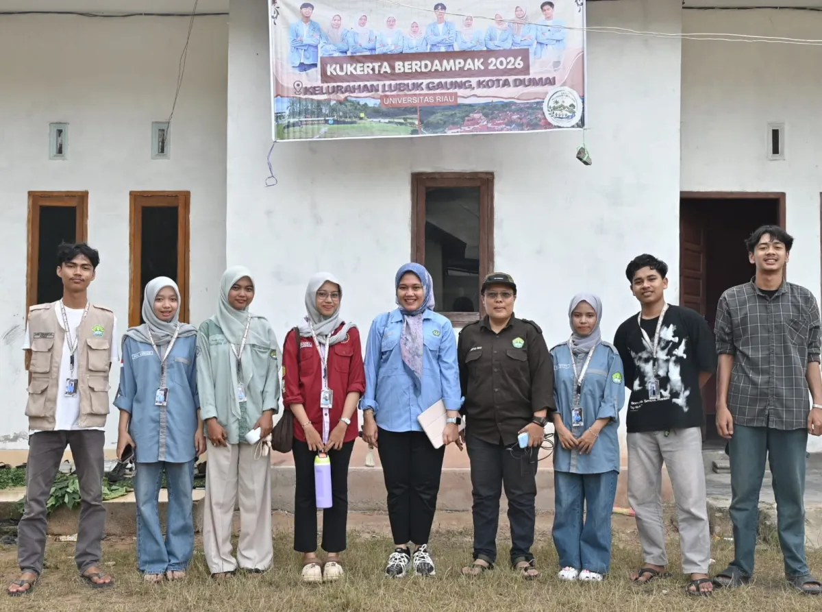 Tim Pengabdian Universitas Riau Edukasi Gizi dan Pentingnya Konsumsi Ikan untuk Anak di Lubuk Gaung Dumai