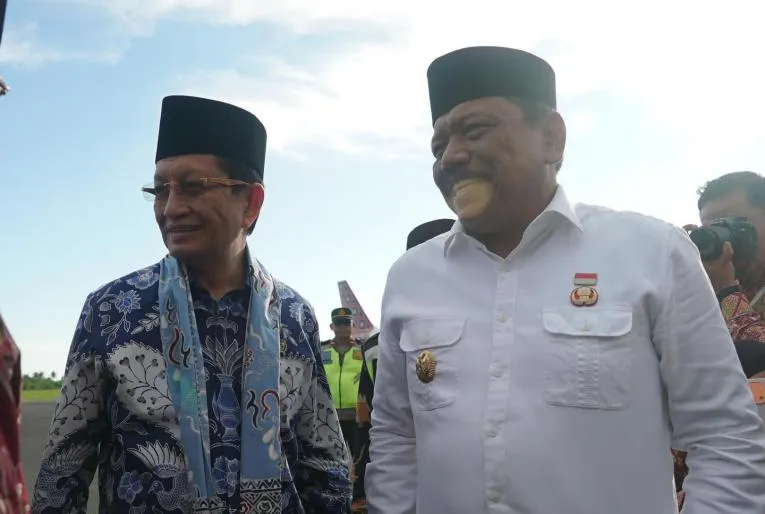 Wagub Bengkulu Sambut Kedatangan Menag Nasaruddin Umar, Agenda Tabligh Akbar hingga Kunjungan Wisata Disiapkan