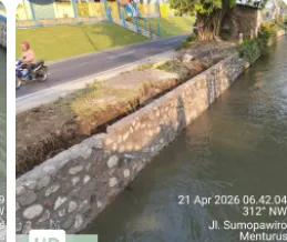 Proyek Plengsengan di Desa Menturus Jombang Disorot karena Tanpa Papan Informasi