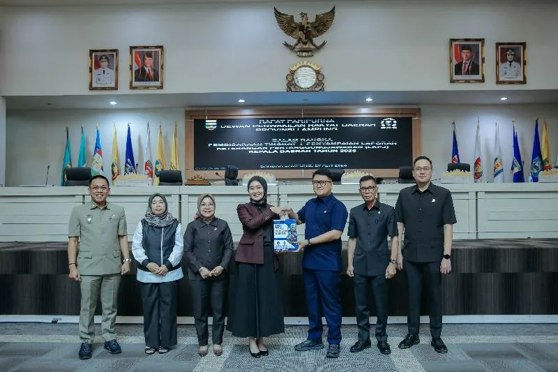 Wagub Lampung Sampaikan LKPJ 2025 di DPRD, Soroti Transparansi dan Pembangunan Berkelanjutan