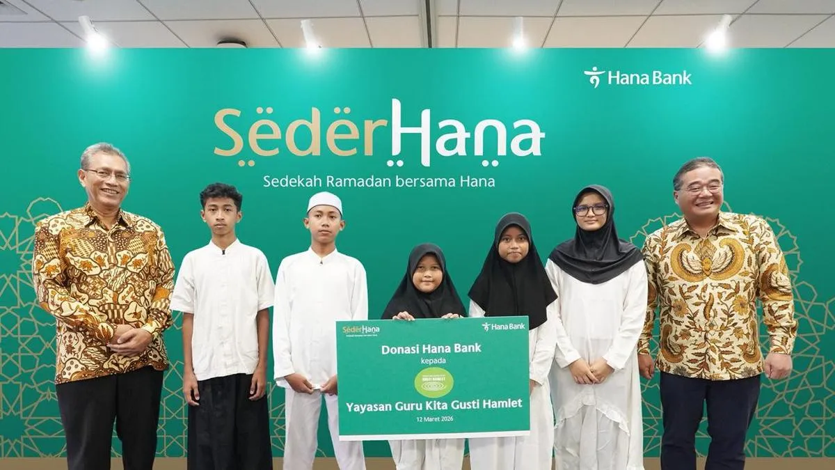 Hana Bank Salurkan Donasi Ramadan dan Beri Edukasi Keuangan bagi Anak Yatim