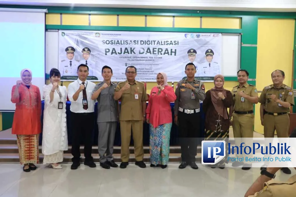 Pemkot Pontianak Sosialisasikan Digitalisasi Pajak, Warga Bisa Bayar Lewat Aplikasi hingga Gerai Ritel
