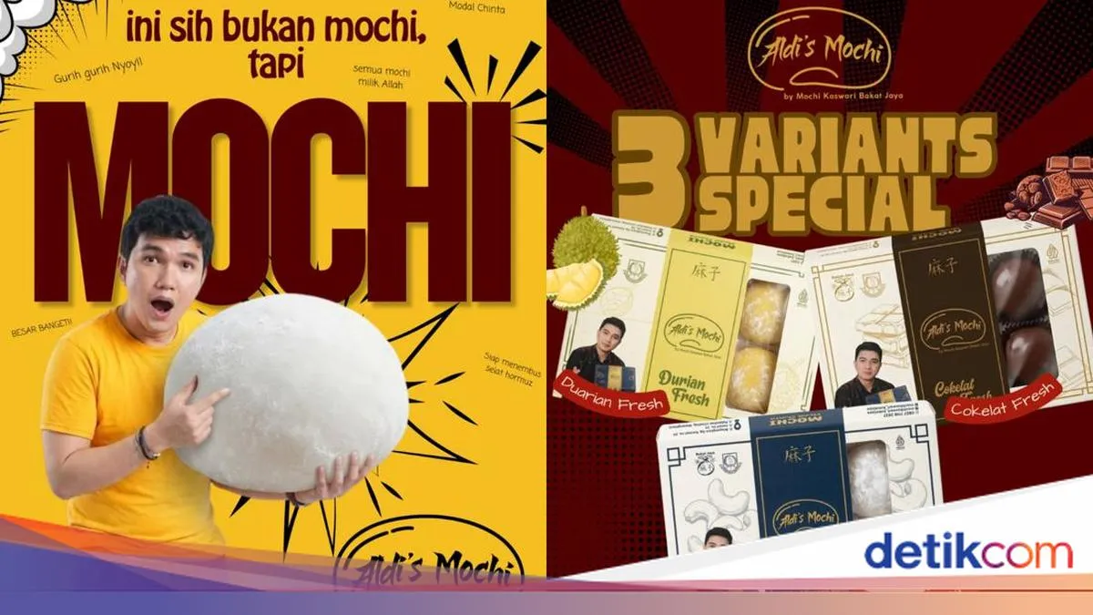 Aldi Taher Buka Usaha Mochi Sukabumi Lewat Kolaborasi dengan Mochi Kaswari Bakat Jaya