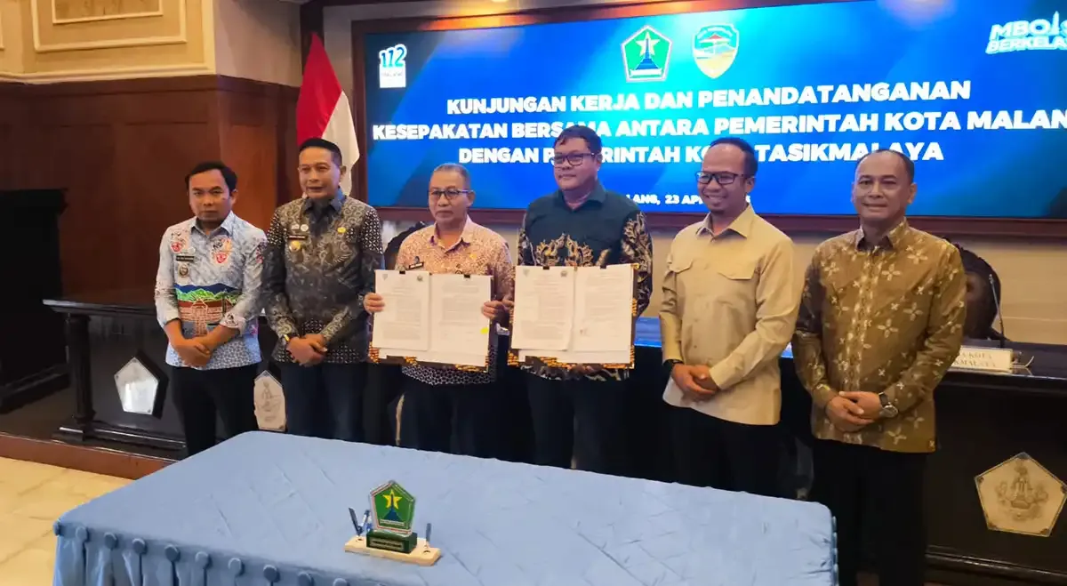 Kota Malang Bagikan Pengalaman Tingkatkan PAD ke Tasikmalaya lewat Aplikasi Persada