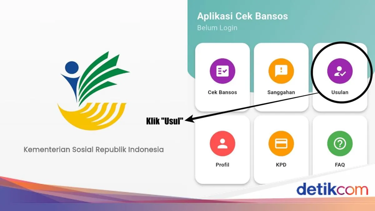 Panduan Daftar Bansos Kemensos 2026 Lewat Aplikasi Cek Bansos dan Cara Memantau Status Usulan