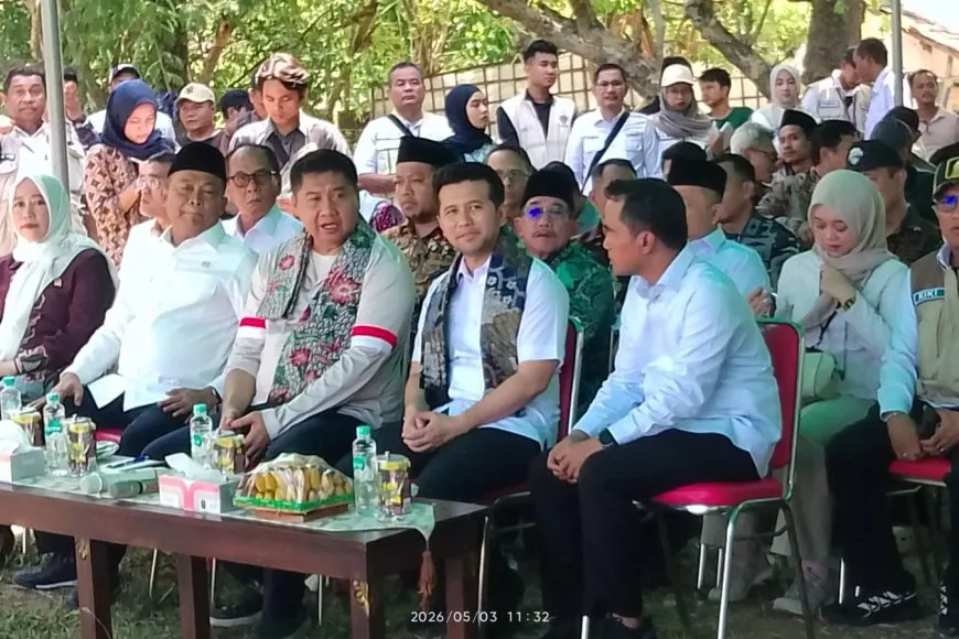 Menteri PKP Tinjau Program BSPS di Bangkalan, Minta Pelaksanaan Transparan dan Tepat Sasaran