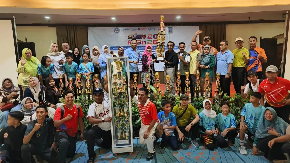 Cikande Juara Umum O2SN dan Kramatwatu Pertahankan Gelar FLS3N Kabupaten Serang 2026