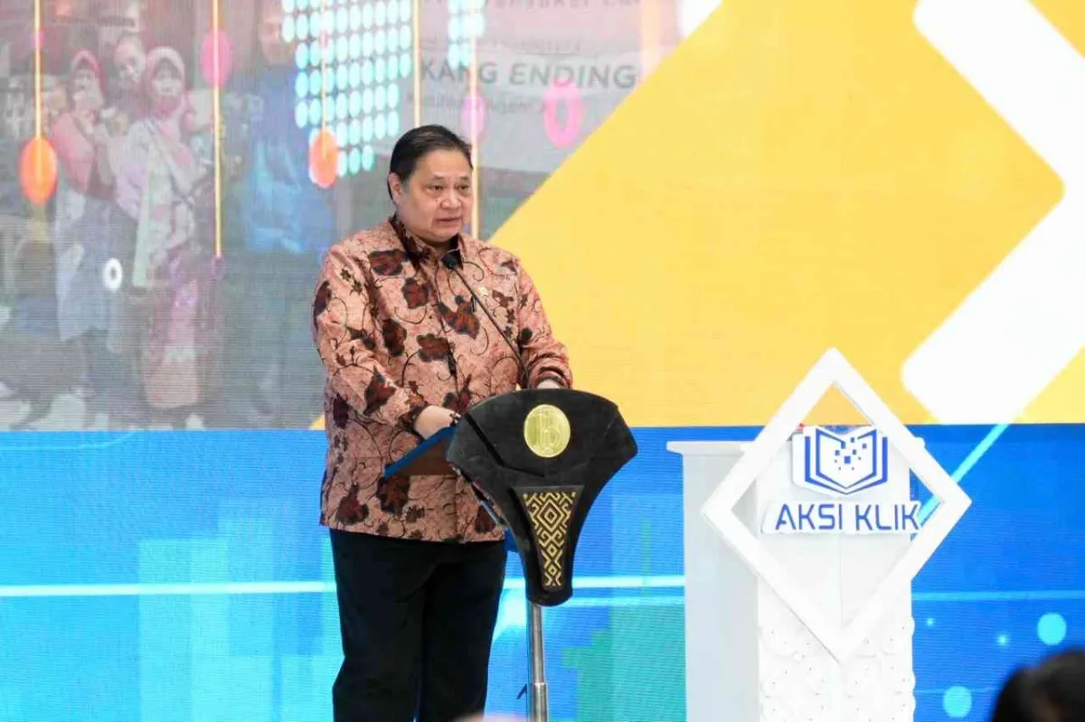 Airlangga: Inklusi Keuangan Tinggi, Penguatan Literasi Tetap Jadi Kunci