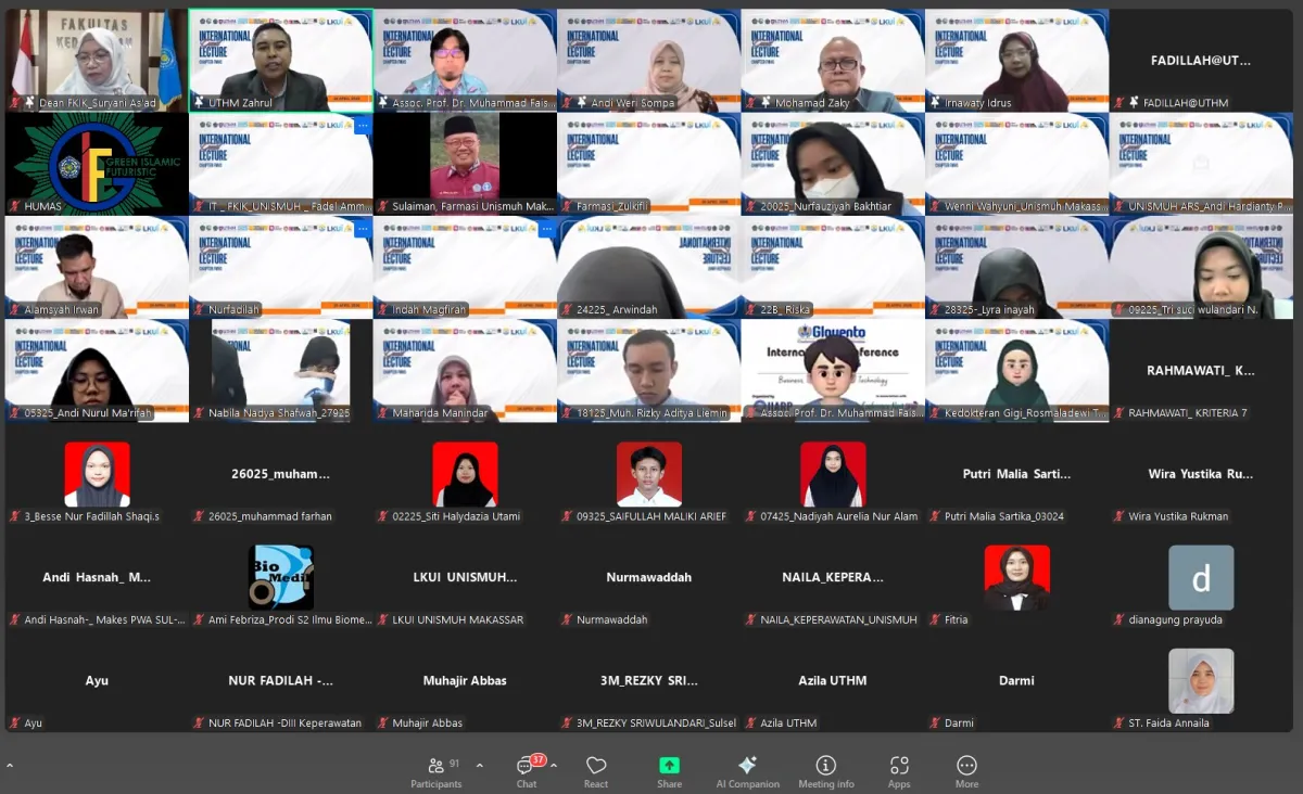 Unismuh Makassar dan UTHM Gelar Kuliah Tamu Internasional Bahas AI, Kesehatan Darurat, dan Inovasi Limbah Sawit