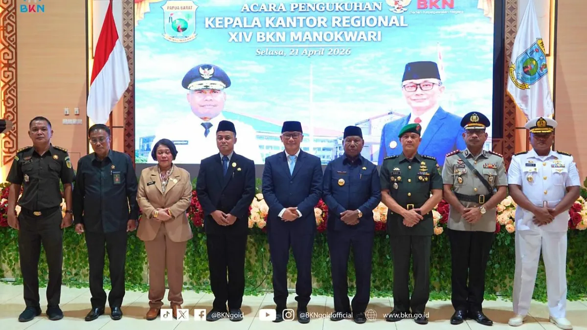 Kepala BKN Tekankan Kolaborasi Lintas Instansi dalam Tata Kelola ASN di Papua Barat