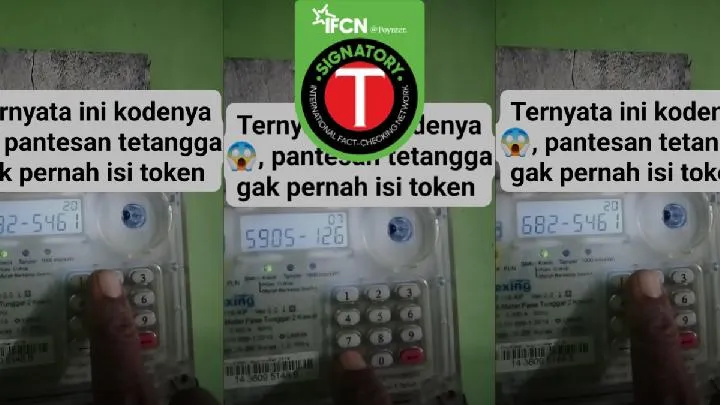 Cek Fakta: Tidak Ada Kode Token yang Bisa Membuat Listrik Gratis Tiga Bulan