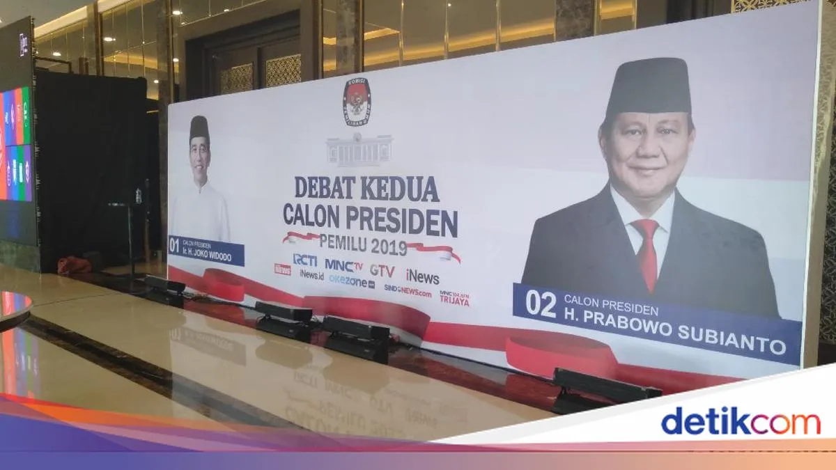 KPU Cek Kesiapan Arena Debat Kedua Pilpres 2019 di Hotel The Sultan