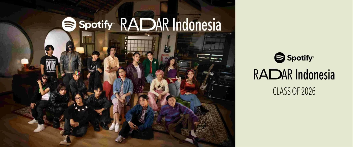Spotify Perkenalkan 10 Musisi dalam Program RADAR Indonesia 2026