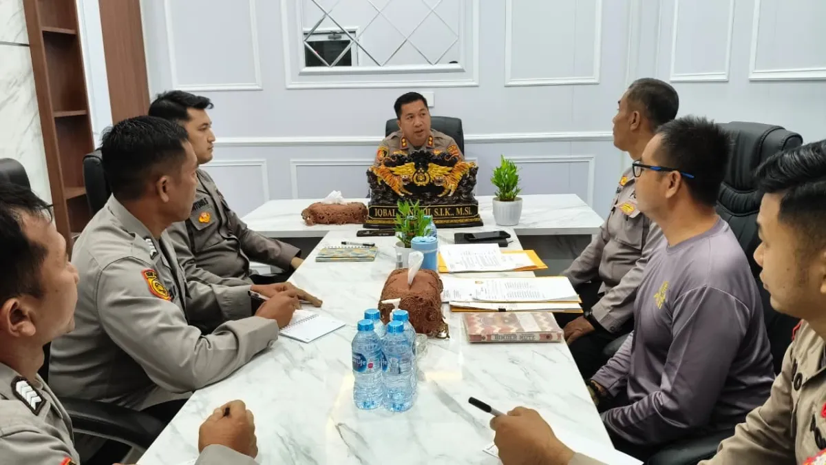 Polres Pulang Pisau Matangkan Persiapan Pengamanan Panen Raya Jagung Serentak