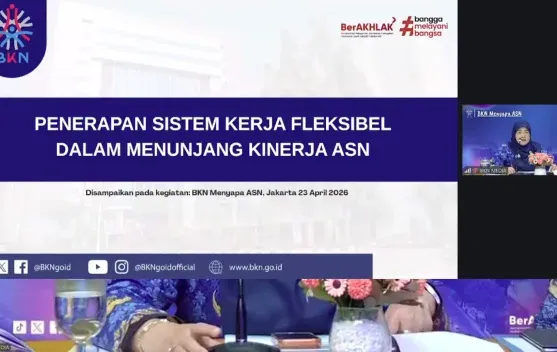 BKN Nilai WFH Berpotensi Tingkatkan Efisiensi dan Transparansi Kinerja ASN