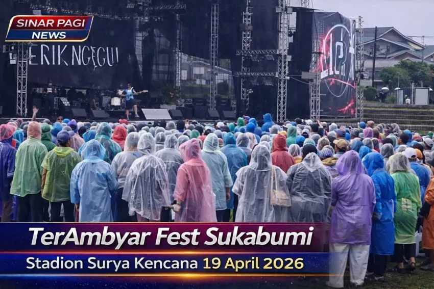 TerAmbyar Fest Sukabumi Meriahkan Hari Jadi Kota, Ribuan Warga Padati Lokasi Meski Diguyur Hujan