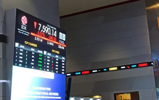 IHSG Dibuka Melemah ke 7.669, Investor Asing Catat Jual Bersih Rp293 Miliar
