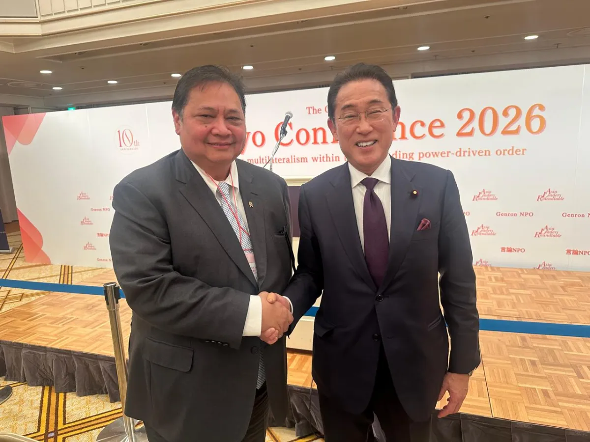 Airlangga di Tokyo Conference 2026: Asia Dinilai Perlu Jadi Penyeimbang Ekonomi Global
