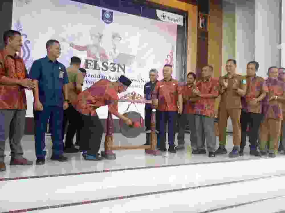 PT TIMAH Fasilitasi Gedung Majapahit untuk Pelaksanaan FLS3N di Bangka Barat