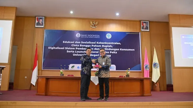 BI Sumbar Resmikan Gerai Cerdas PeKa di FEB UNP untuk Perkuat Literasi Keuangan Digital Mahasiswa