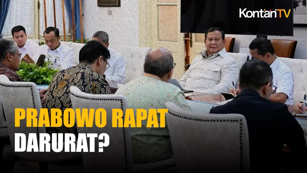 Prabowo Gelar Rapat Ekonomi di Istana, Bahas Stabilitas Rupiah dan Antisipasi Dampak Gejolak Global