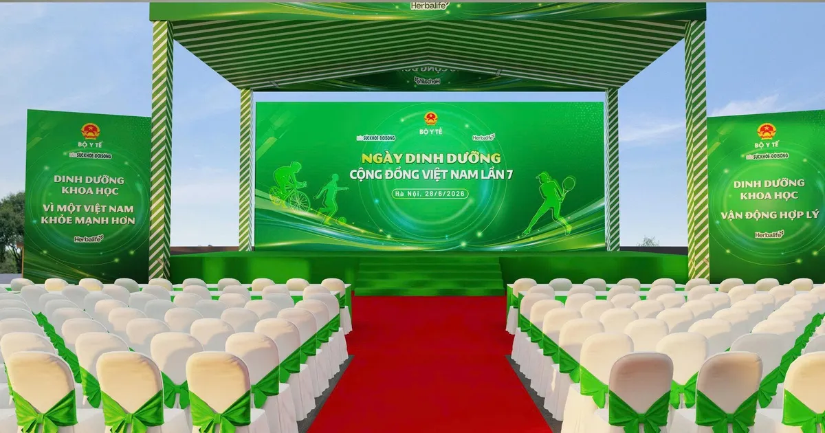 Hari Gizi Masyarakat Vietnam ke-7 Digelar di Taman Thong Nhat, Usung Konsep Festival Kesehatan Terbuka