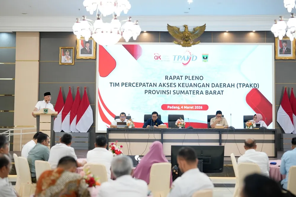 Pemprov Sumbar dan OJK Perkuat Inklusi Keuangan Lewat Delapan Program TPAKD 2026