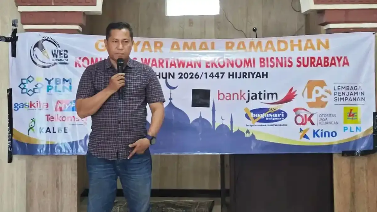 KWEBS Surabaya Gelar Gebyar Amal Ramadan, Beri Santunan dan Edukasi Keuangan untuk Anak Panti