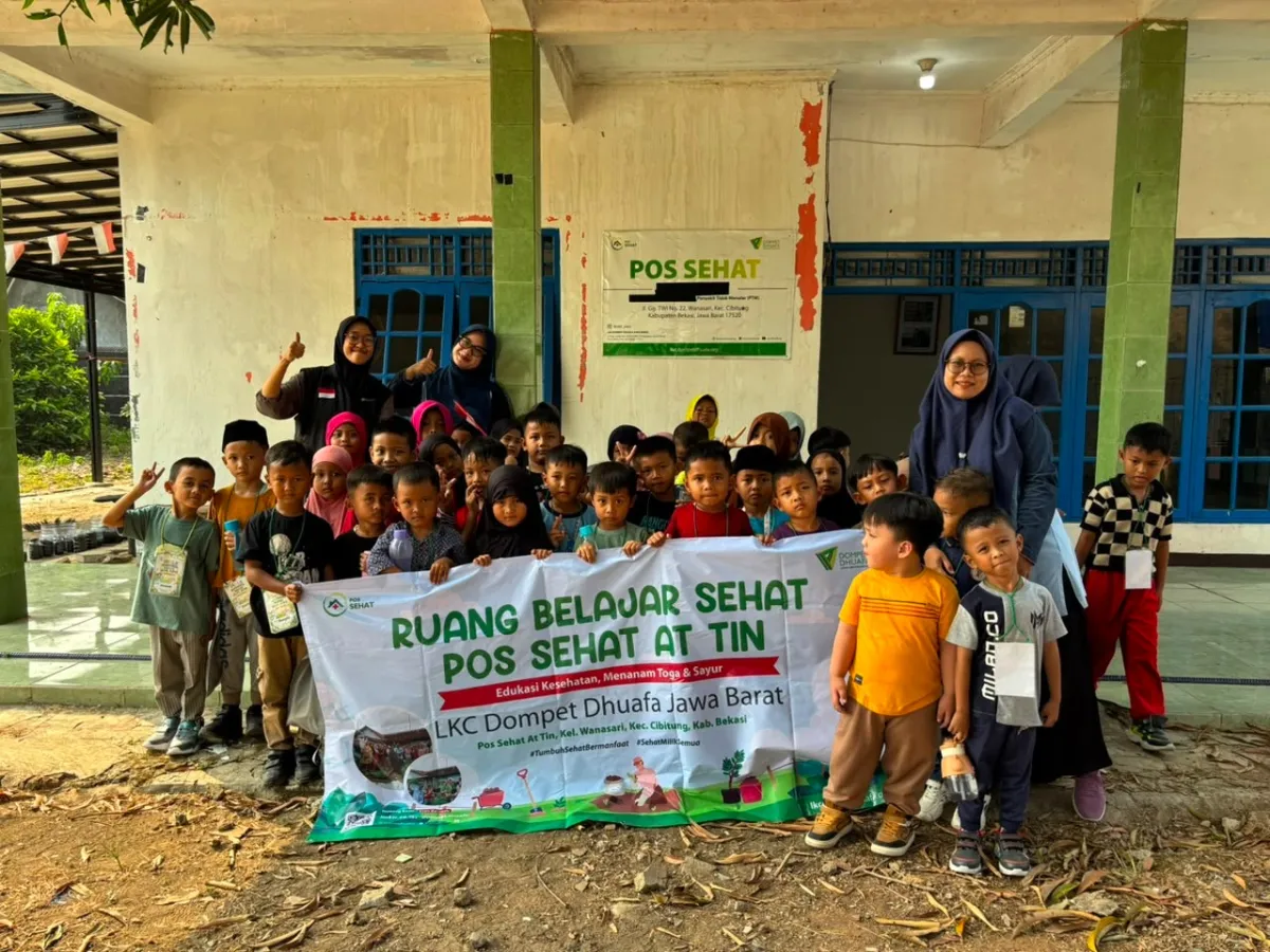 Field Trip Kebun Gizi di Bekasi, Anak TK Belajar Cuci Tangan hingga Menanam Sayur