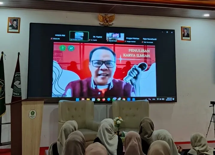 HIMA PBI UMNU Kebumen Gelar Pelatihan Penulisan Karya Ilmiah untuk Tingkatkan Kemampuan Menulis Mahasiswa