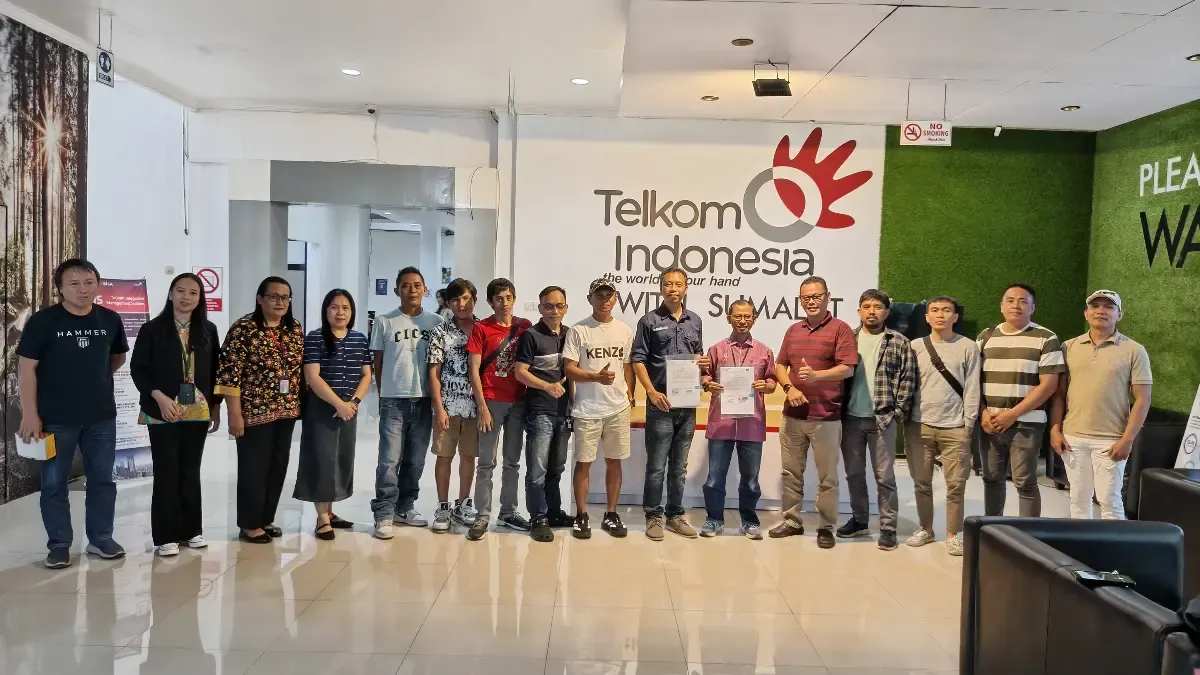 Telkom Witel Sumalut Teken Kontrak Layanan WMS Voucher dengan PT Sky Multimedia Lestari untuk Dukung UMKM