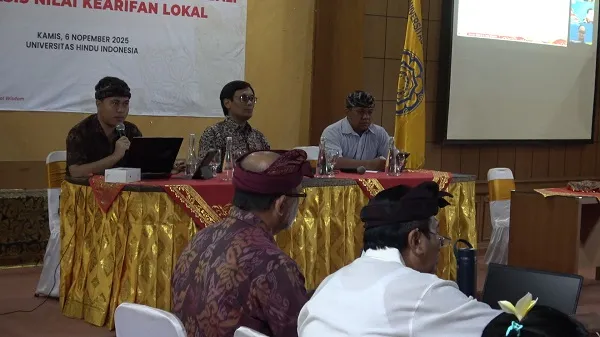 UNHI dan BRIDA Bali Bahas Strategi “Ekonomi Kerthi Bali” Berbasis Kearifan Lokal