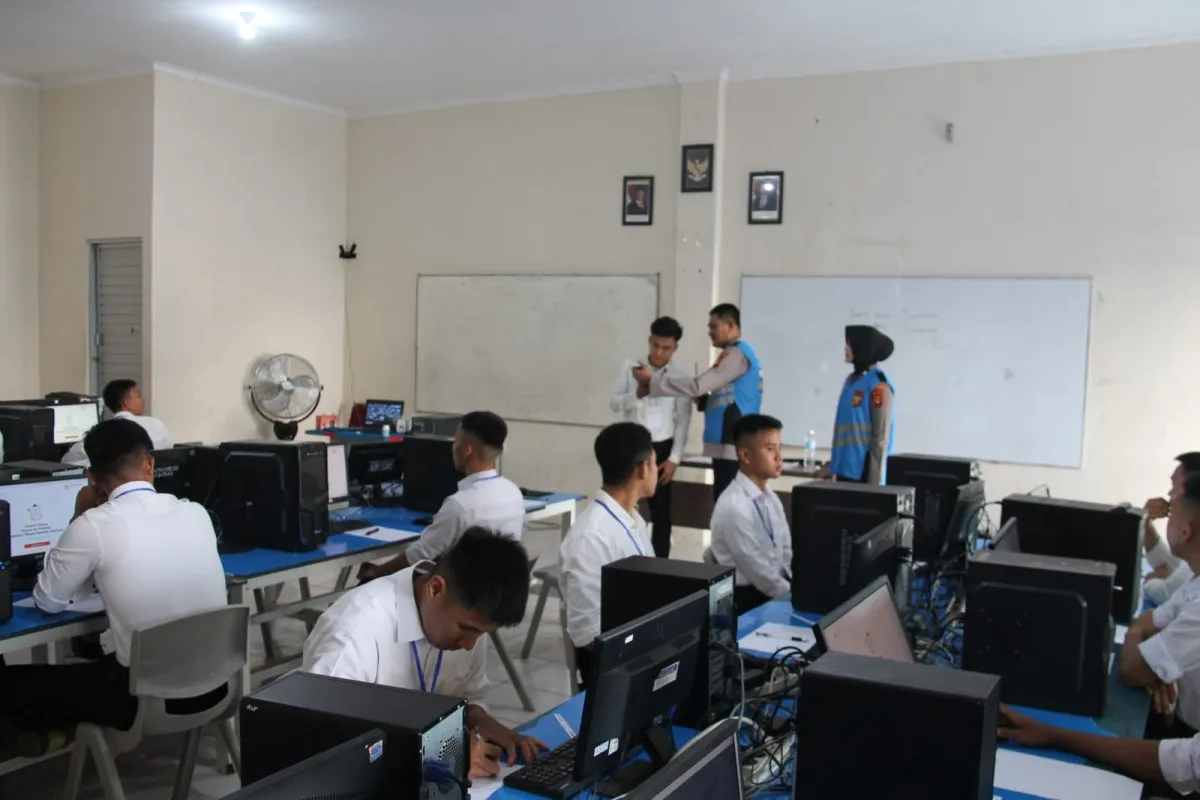 Rekrutmen Bintara Polri 2026 di Polda Sumsel Terapkan CAT untuk Perkuat Transparansi