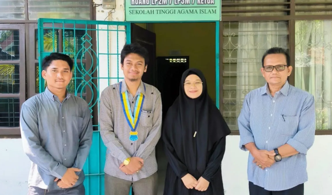 PMII UIN Ar-Raniry Audiensi dengan Pimpinan STAI Pante Kulu, Bahas Kaderisasi Berbasis Nilai Islam