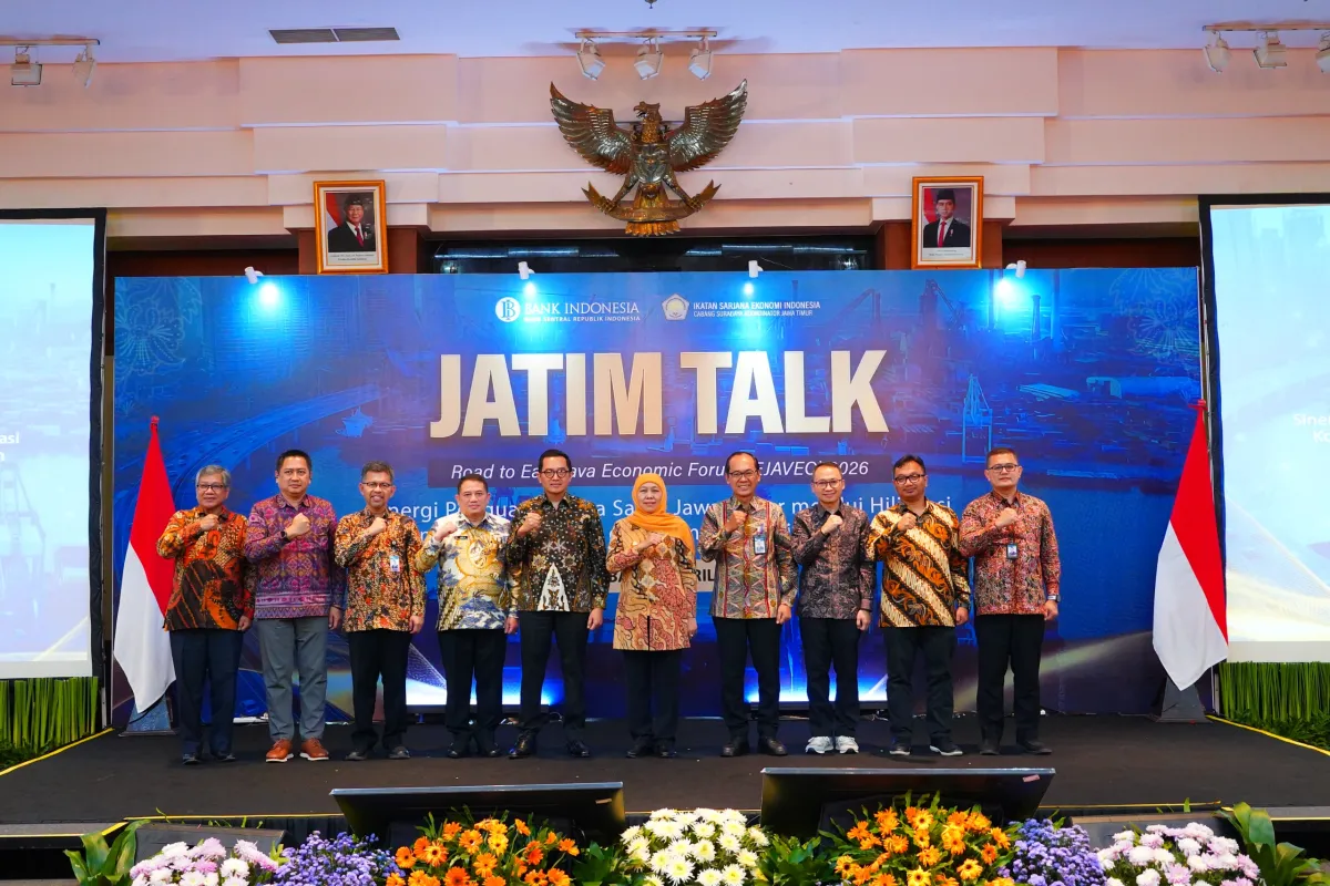 BI Jatim: Konsumsi Domestik Jadi Penopang Strategi Jawa Timur Hadapi Risiko Geopolitik Global