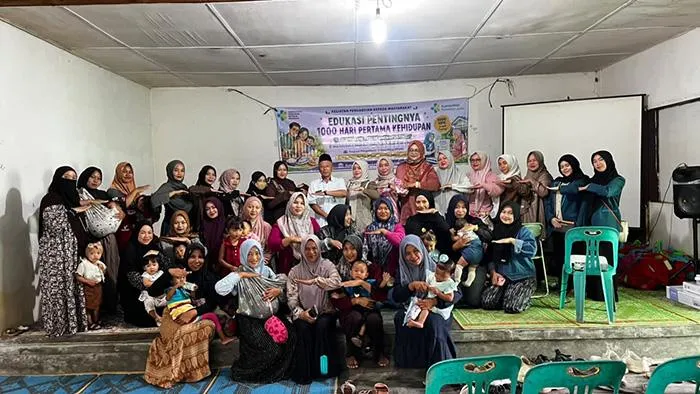 Dosen Poltekkes Kemenkes Aceh Beri Edukasi Gizi 1.000 Hari Pertama Kehidupan di Desa Suka Damai
