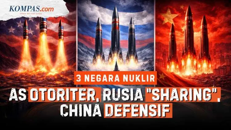 Perbedaan Protokol AS, Rusia, dan China dalam Mengaktifkan Senjata Nuklir