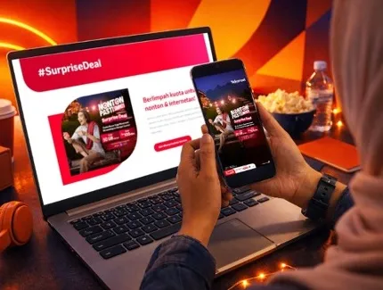 Telkomsel Hadirkan Promo Surprise Deal Nonton Pasti SIMPATI, Kuota 50 GB Rp100 Ribu untuk WeT