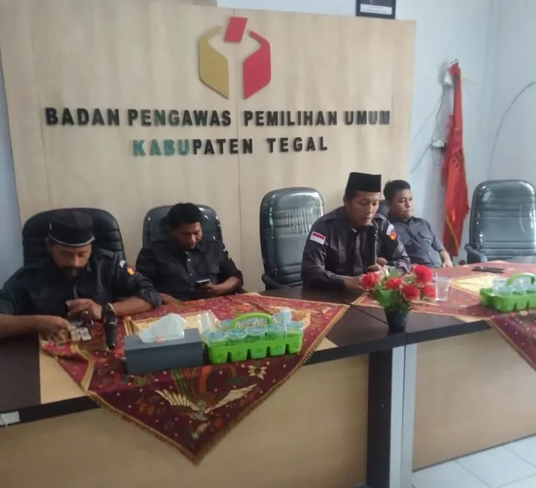 Bawaslu Kabupaten Tegal Gelar Rapat Internal, Matangkan Persiapan Rakorda dan Agenda Mingguan