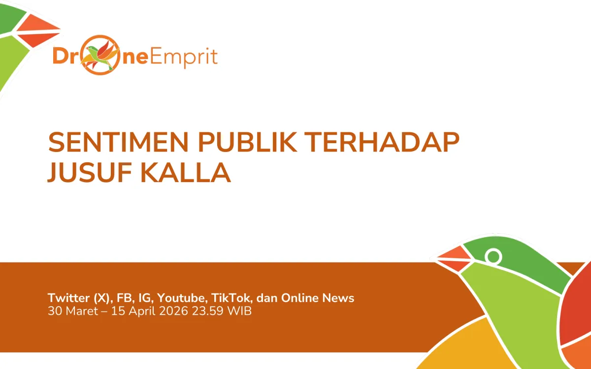 Percakapan Publik soal Jusuf Kalla Menguat di Akhir Maret–Pertengahan April 2026, Sentimen Terbelah di Media Sosial
