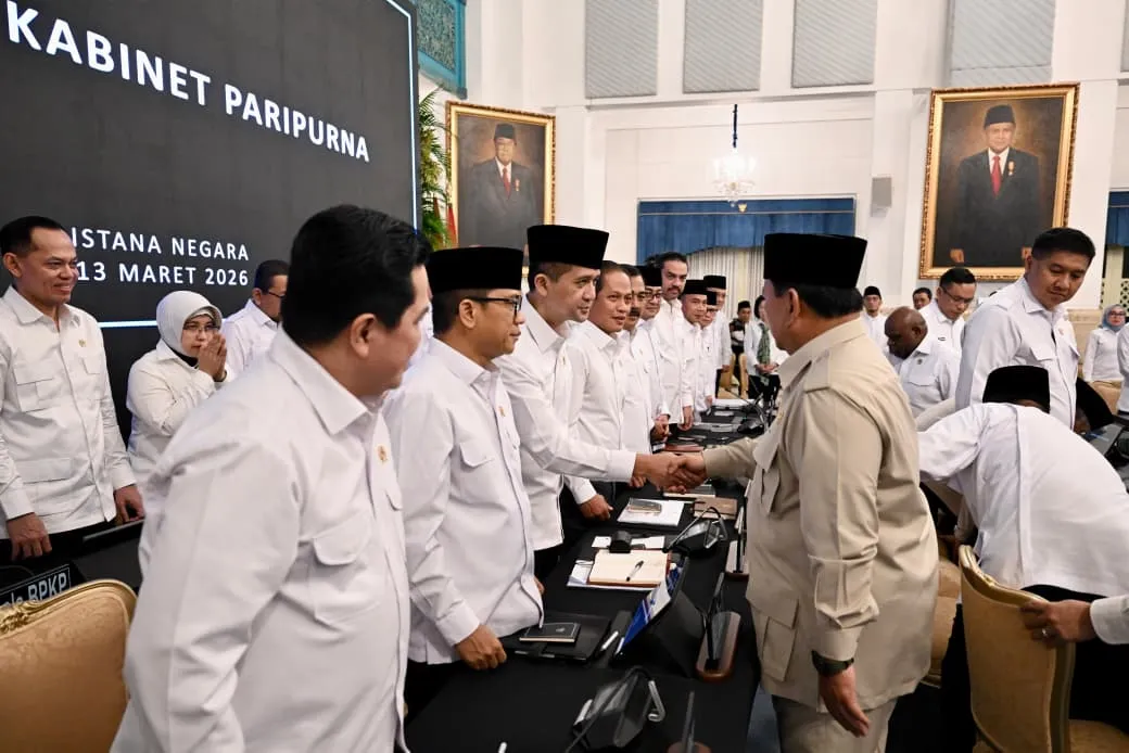 Pimpin Sidang Kabinet, Presiden Prabowo Minta Mudik Lebaran Aman dan Harga Pangan Terkendali
