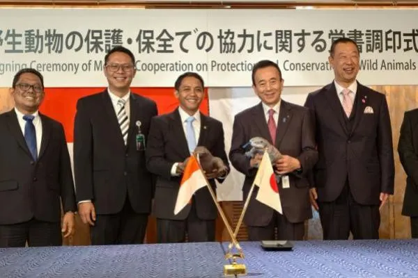 Indonesia–Jepang Teken MoU Konservasi Satwa Liar, Fokus Program Breeding Loan Komodo
