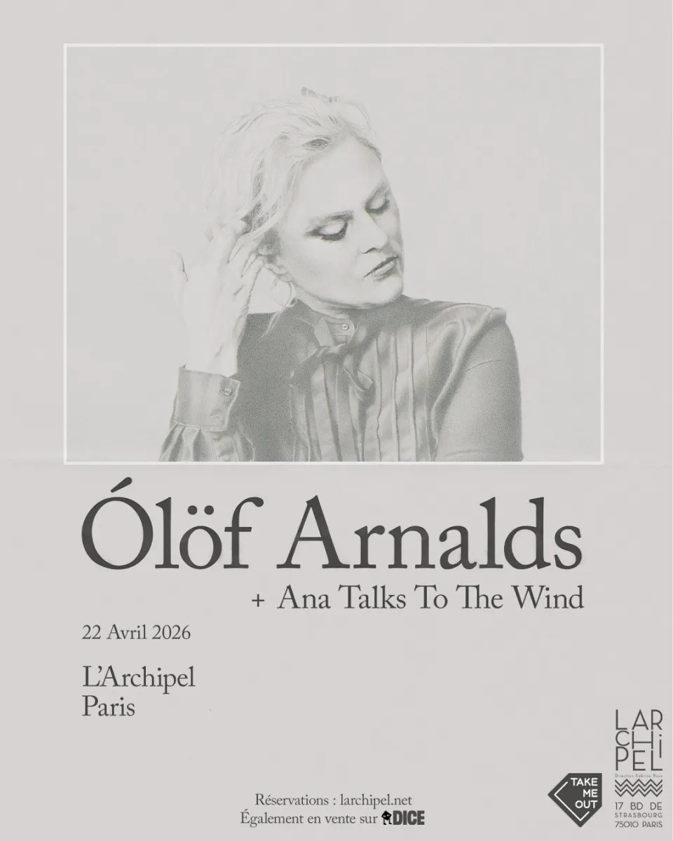 Ólöf Arnalds Dijadwalkan Tampil di Konser Intim di L’Archipel Paris pada April 2026