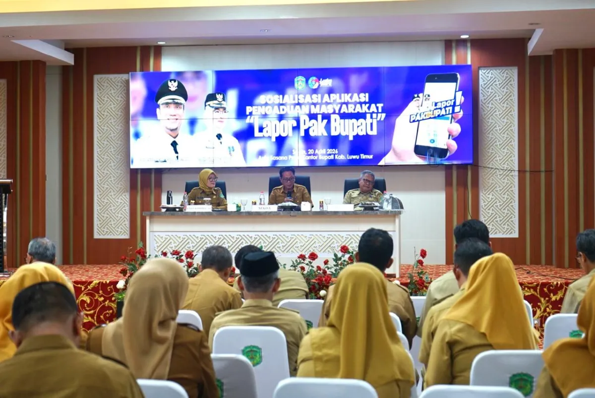 Pemkab Luwu Timur Siap Luncurkan Aplikasi “Lapor Pak Bupati” untuk Menampung Aduan Warga
