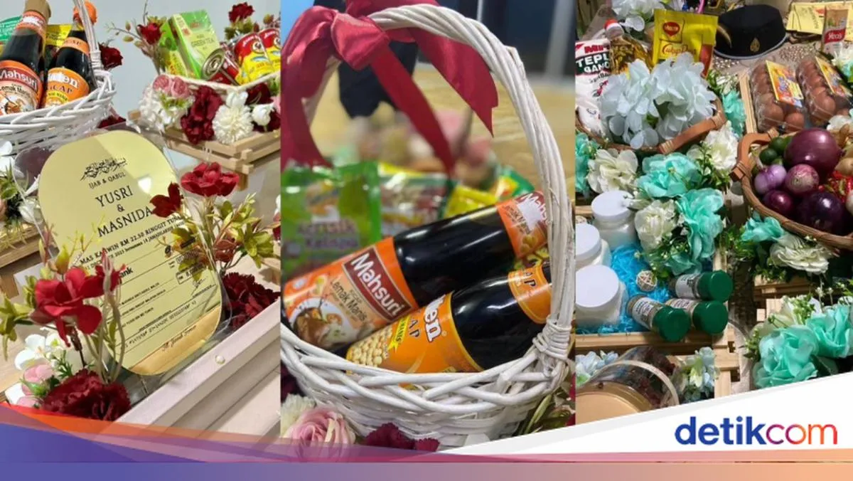 Viral Seserahan Pernikahan Berisi Bumbu Dapur, Pasangan Ini Pilih Cara Sederhana agar Tak Mubazir