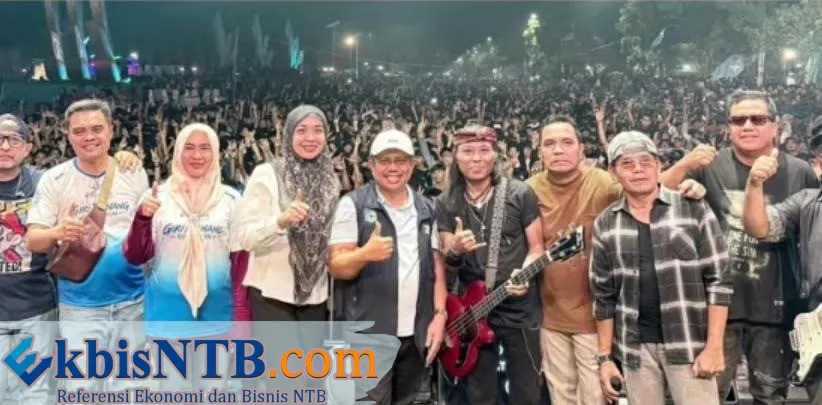 Konser Musik dan Night Run Meriahkan Puncak HUT ke-68 Lombok Barat di Gerung